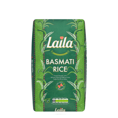 LAILA BASMATI RICE 1KG X 10