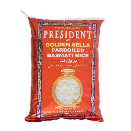 PRESIDENT GOLDEN SELLA PARABOILED RICE 20KG